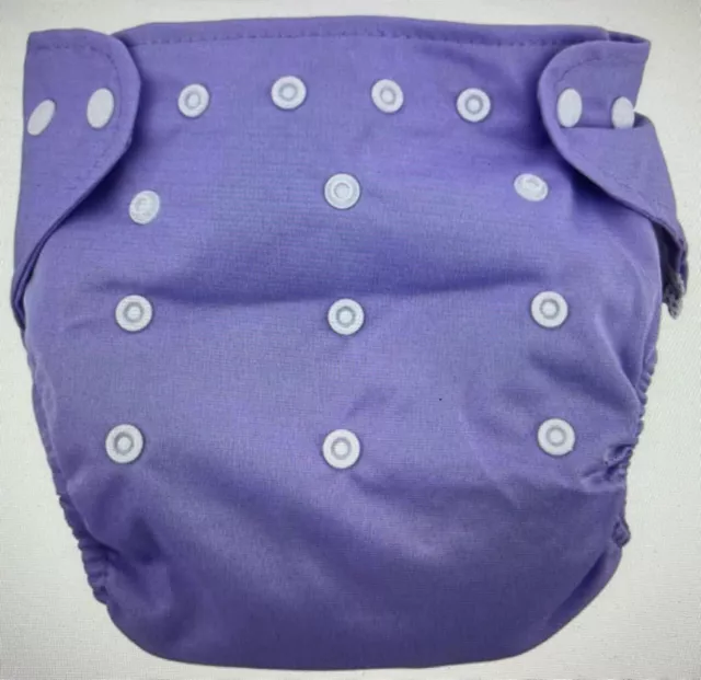 Infant   Re-Usable   Nappy  ~~   Purple