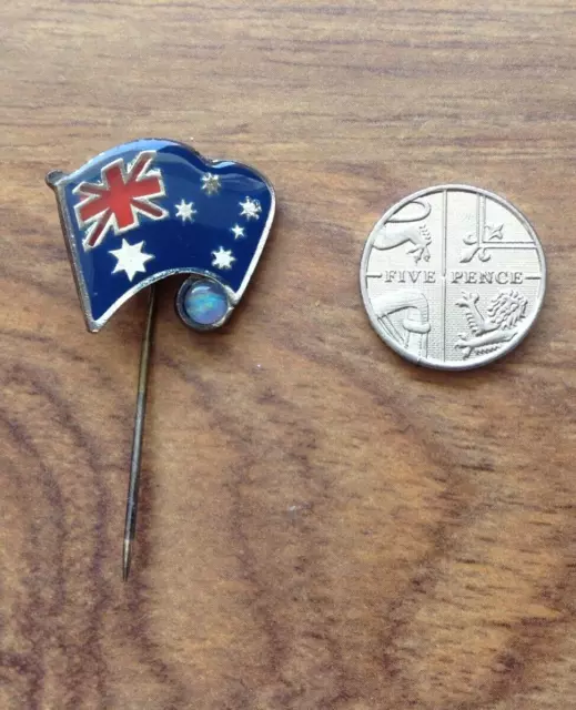 Australian Flag Stick badge . Free UK P&P