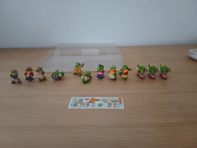 KINDER Sorprese Set-BALL Birds Kugelvogel 1995- Con Cartina - Foto 3