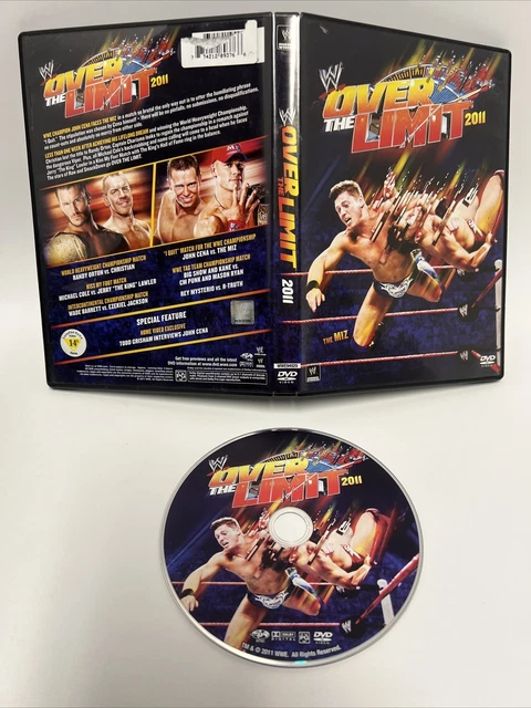 WWE OVER THE LIMIT 2011 DVD Pre-Owned $16.64 - PicClick CA