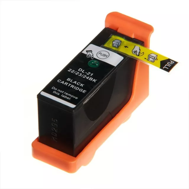 1 Pack Ink Cartridge for Dell Series 21 22 23 24 V715w V515w P513w P713w Black