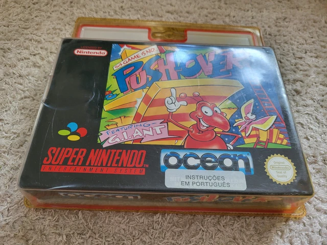 Jeux push over snes Super nintendo  neuf blister