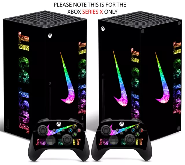 NIKE TICK BRIGHT Xbox One S Slim Protective Skin Decal Vinyl Sticker Wrap 9.95 PicClick UK