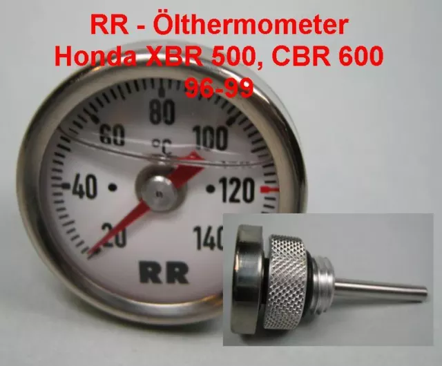 Thermomètre Numérique Moto Gdtech Avec Joint Tuyau Eau 18mm