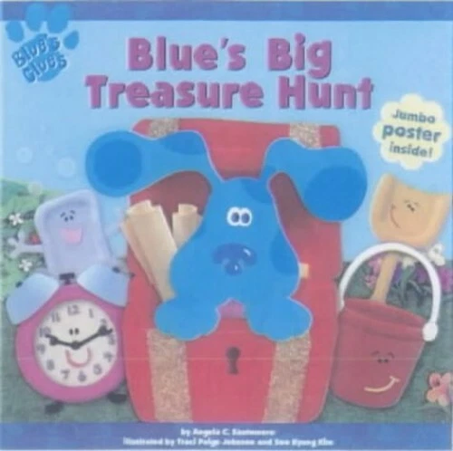 BLUE'S BIG TREASURE Hunt (Blue's Clues S.) by Santomero, Angela ...