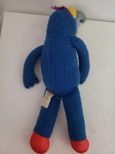 Vintage Fisher Price The Muppets 13” Gonzo Plush Toy #858 Stuffed Doll Blue 4