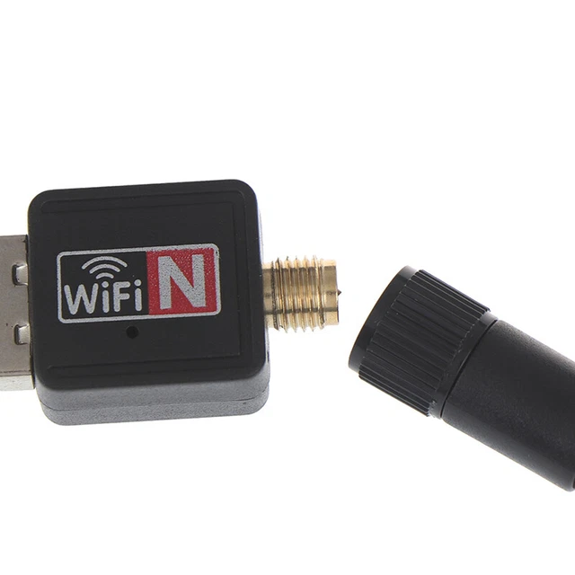thumbnail image 2 of 150 Mbps Wireless USB WiFi Adapter – 802.11N Network LAN Card With Antenna – For PC 2 of 4
