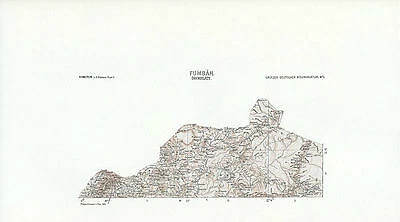 Kamerun - Fumban Foumban Deutsche Kolonialgebiete Schutzgebiete Kolonialatlas 38