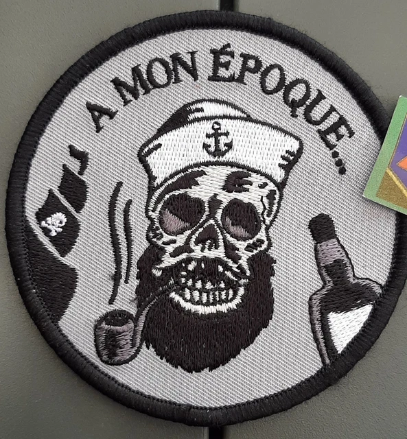 Patch Insigne Marine Française Guerre Électronique Renseignement - Frégate Guépratte