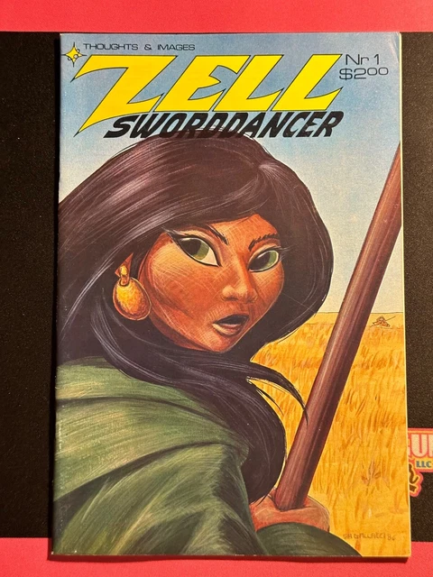 Zell Sworddancer #1 (1986) Thoughts & Images Early Usagi Yojimbo Back Cover!