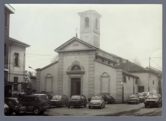 Fotografia Bruino Torino Il Municipio Del 1984 Cm. 10 X 14,50