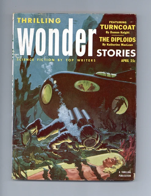 Thrilling Wonder Stories Pulp Apr 1953 Vol. 42 #1 FN