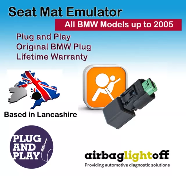 Diagnostic emulator seat mat for BMW 3 E90 E91 E92 E93 2004-2013