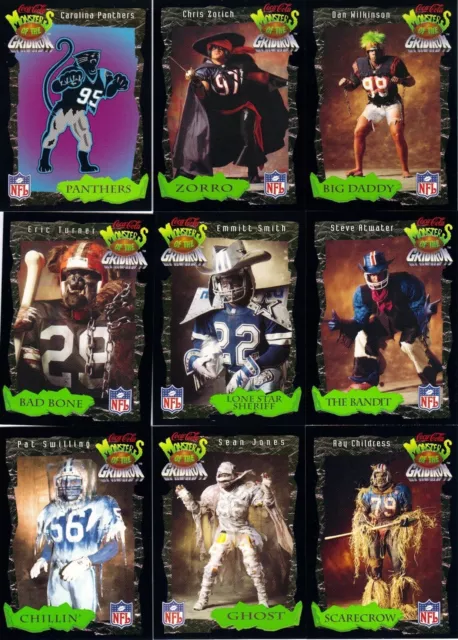The Iconic 1994 Coca Cola Monsters Of The Gridiron Unopened Pack 2