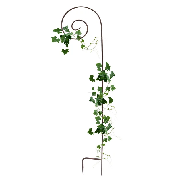 RANKSTAB GARTENSTECKER HIRTENSTAB Rosenstab Dekostab Garten Metall 180