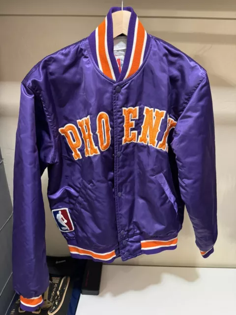 Phoenix Suns Authentic Starter Jacket Vintage XL NBA Size Small