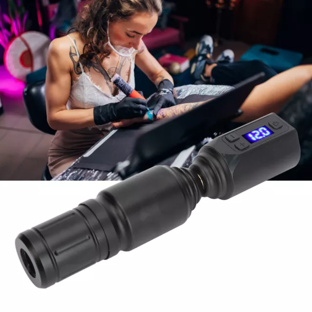 Kit de bolígrafo para tatuajes pluma máquina lápiz inalámbrico fuente de alimentación para tatuajes EE. UU.