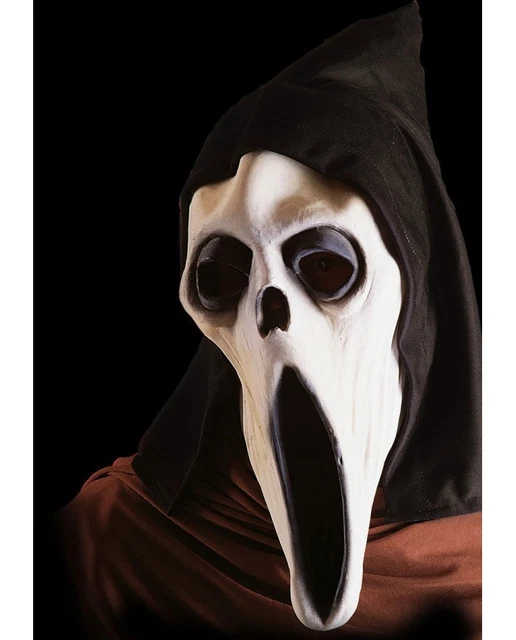 Maschera uomo spaventoso horror in latex con capelli - srls Maschera uomo spaventoso horror in latex con capelli - srls