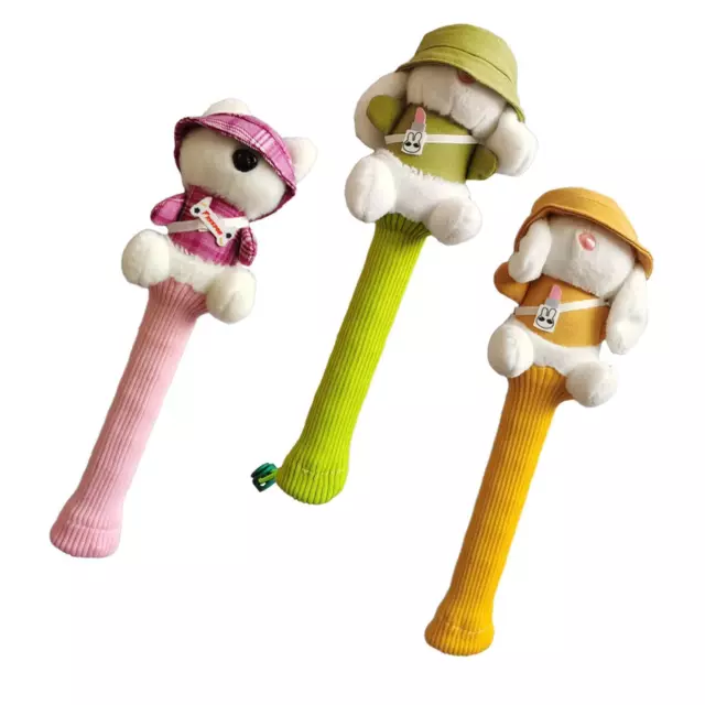 Badminton Racket Handle Cover Sweat Absorption Cartoon Anti Skid Plush Doll