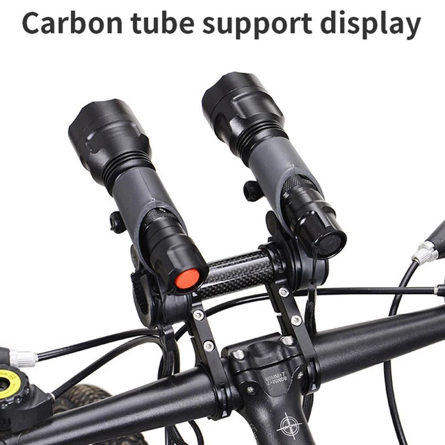 Extension De Guidon De Vélo En Alliage D'aluminium, Double