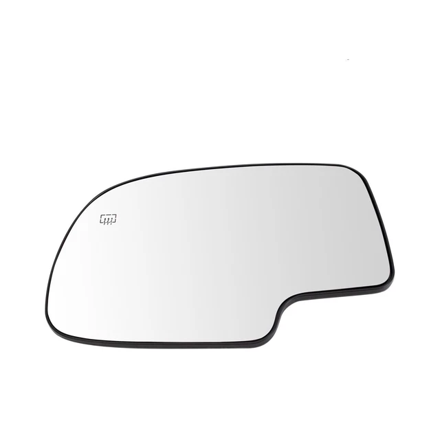 Mirror Glass Power Heated Left Driver For Cadillac Chevrolet GMC