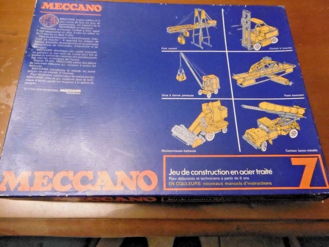 Ancienne Boîte Meccano N°5 – Vintage, Pièces Détachées