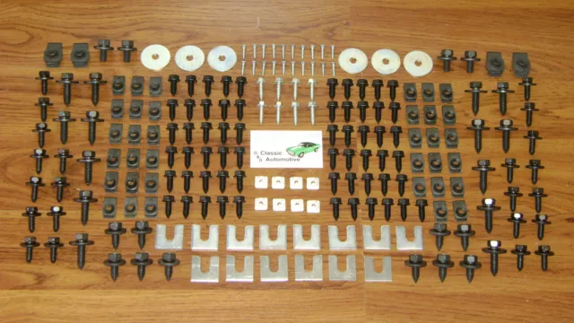Front End Sheet Metal Hardware 206pc Kt Chevy Buick Pontiac Olds Chevelle Camaro