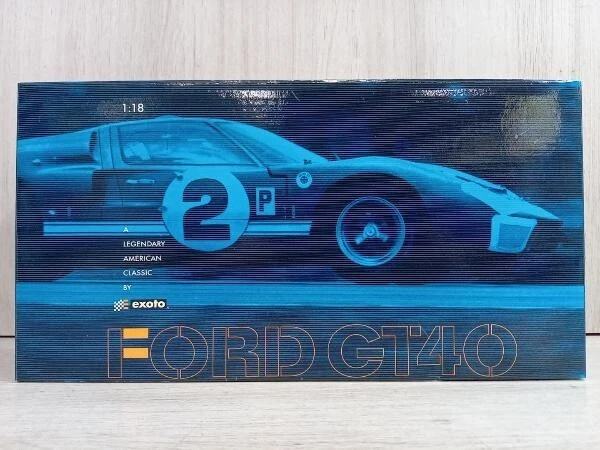 Exoto 1/18 Ford Gt40 Mk2 Red