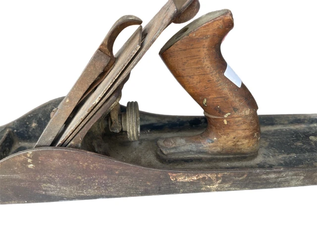 Vintage Stanley Bailey Corrugated Bottom Wood Plane 17" Inch BAILEY