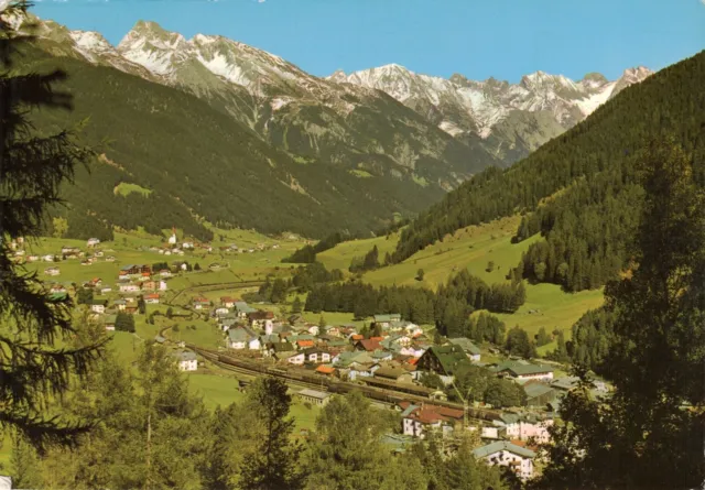 Postcard St. Anton am Arlberg, Tirol, Austria. Parseier Gruppe