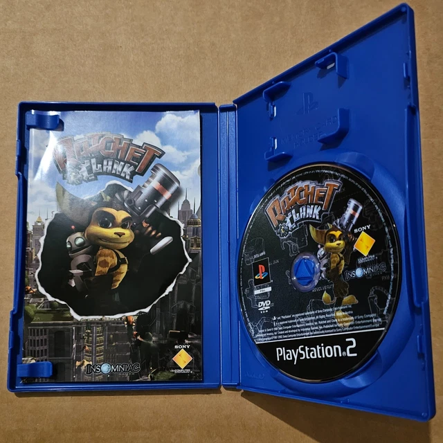 RATCHET CLANK Sony PlayStation 2 2002 Tested And Complete In Box ratchet-clank-sony-playstation-2-2002-tested-and-complete-in-box