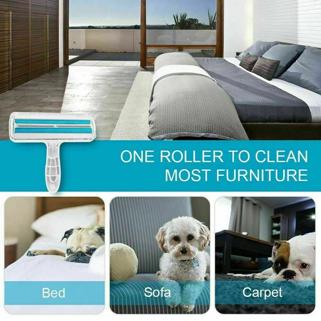 Reusable Pet Hair Lint Remover Dog Cat Hair Roller Cleaning Brush Sofa Clothes 5