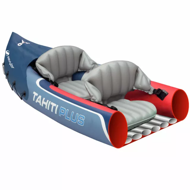 Sevylor Tahiti Plus Kayak Kajak Freizeitkajak Boot Luftkajak 3P aufblasbar Blau 2