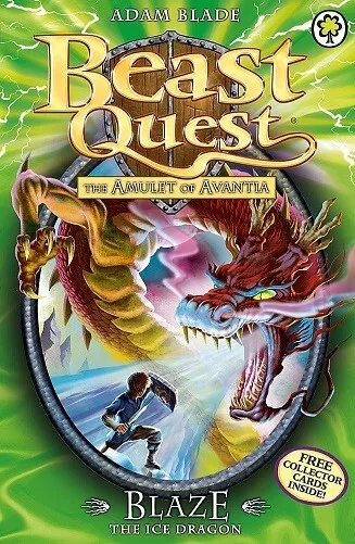 Beast Quest: Blaze the Ice Dragon von Adam Blade NEU Taschenbuch Buch