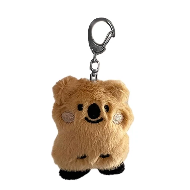 Koala Keys Holder Plush Dolls Keychains Pendants Backpack Pendant for Teens