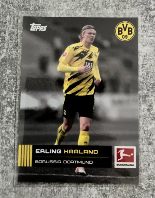 2021/22 Topps Bundesliga Stars of the Season - Erling Haaland Borussia Dortmund