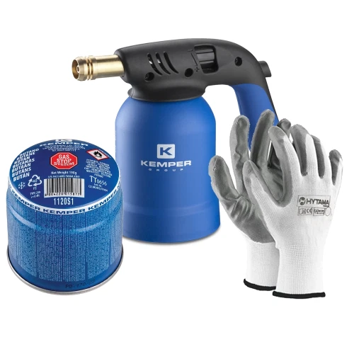 Chalumeau à gaz Pro Cuisine + 1 cartouche à gaz - Coliche