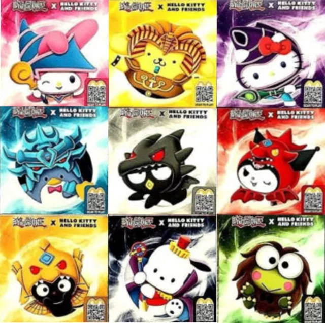 MCDONALDS HAPPY MEAL Toy 2024 YuGiOh Yugioh Hello Kitty Plush Hangers