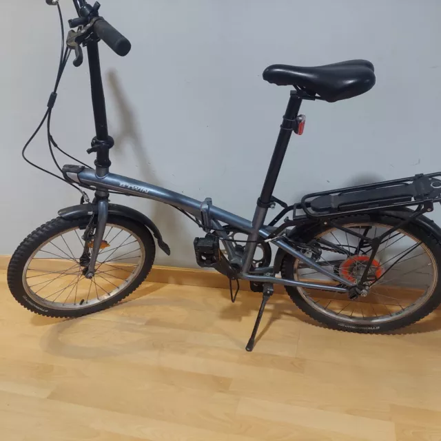 bicicleta plegable + accesorios