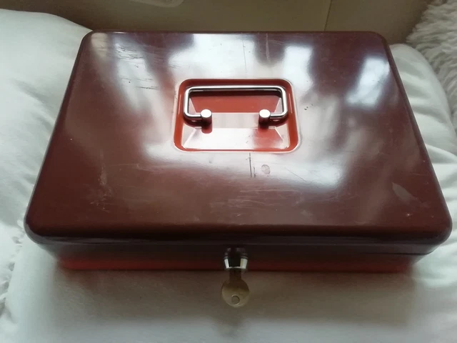 Alte große Geldcasette von- Brabantia -