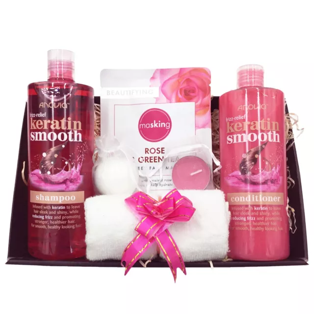 Women Keratin Hair Treatment Gift Hamper Daughter Birthday Mother Pampering Set