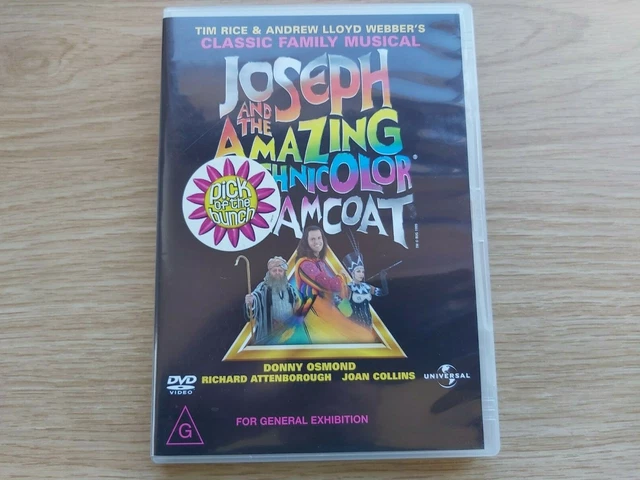 Joseph And The Amazing Technicolor Dreamcoat (DVD, 2001) 1999 musical Region 4