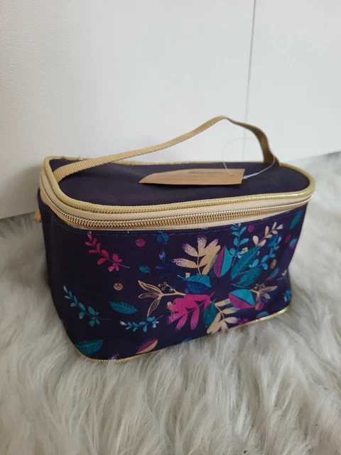 Personalisierte Kulturbeutel Mit Initialen - Kosmetiktasche Aus Kunstleder, 2 Größen, 9 Farben, Vegan