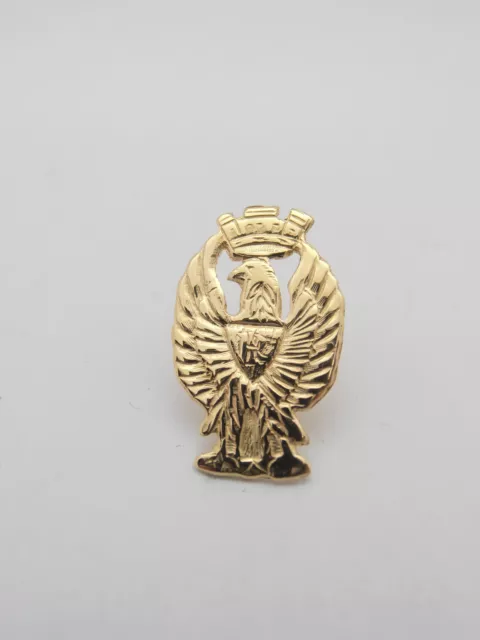 Polizia di Stato : Spilla da giacca in Oro Giallo 18 Kt (750) con Aquila Simbolo