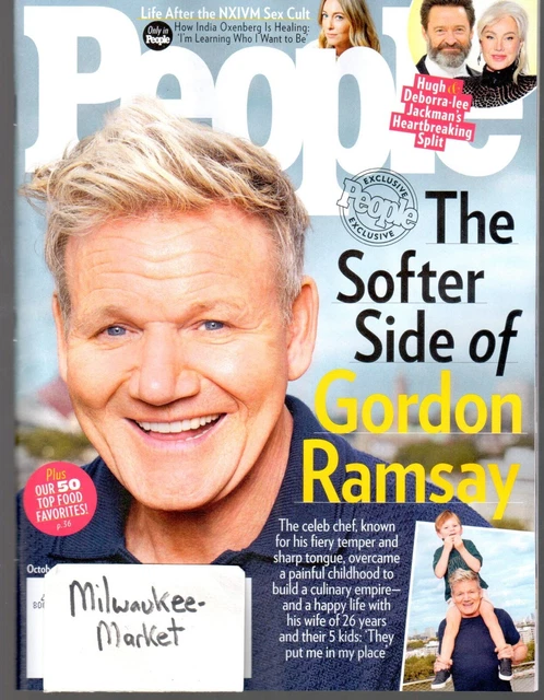 PEOPLE OCTOBER 2 2023 Gordon Ramsay NXIVM Sex Cult Free Fast SnH Best Deal $5.80 - PicClick