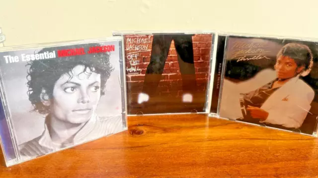 Michael Jackson CD Bundle | Off the Wall, Thriller Special Edition & "Essential"