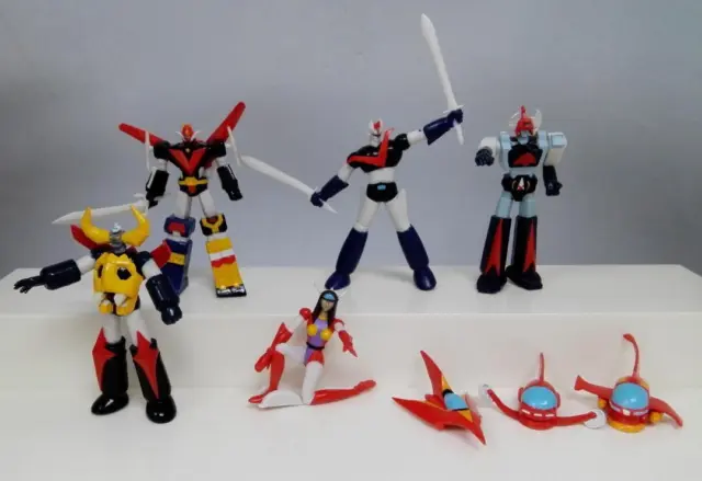 Super Robot FC full color vol.4 Great Mazinger Complete Set of 6 Figure