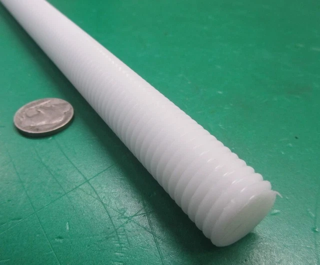 2 Tiges Filetées En Aluminium 6061 T6 - 3/8-16 UNC, Longueur 3 Pieds (36 Pouces) - Pour Bricolage, Modélisme