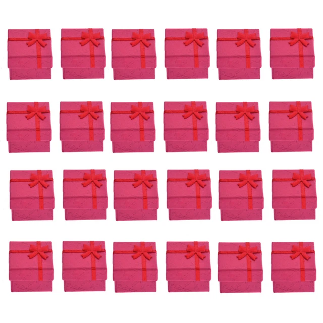 24 Pcs Piccolo Sacchetto Regalo Custodia Per Gioielli Confezione