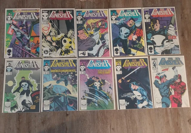 Punisher Vol 2 #1 - 100 Complete Run  1987 - 1995 Marvel Comics MCU Daredevil 2